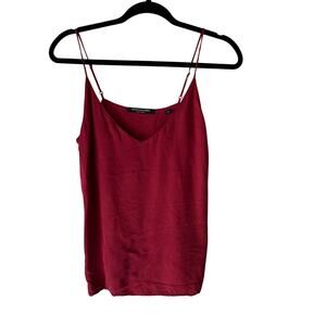 Scotch & Soda‎ Red Cami Tank Top Small Viscose Modal Blend Adjustable Straps